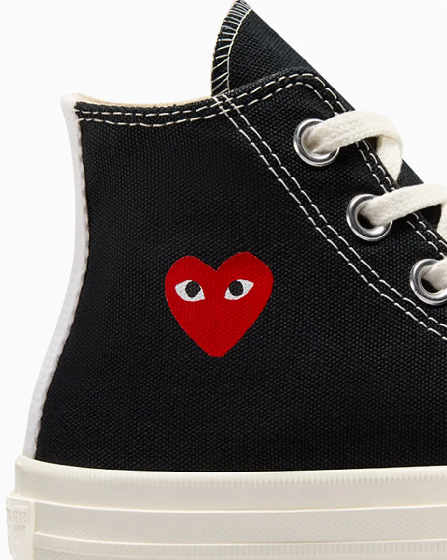 Converse PLAY Comme des Garçons Single Heart Chuck 70*Niños Niña | Niños Pequeños (4-8 Años)
