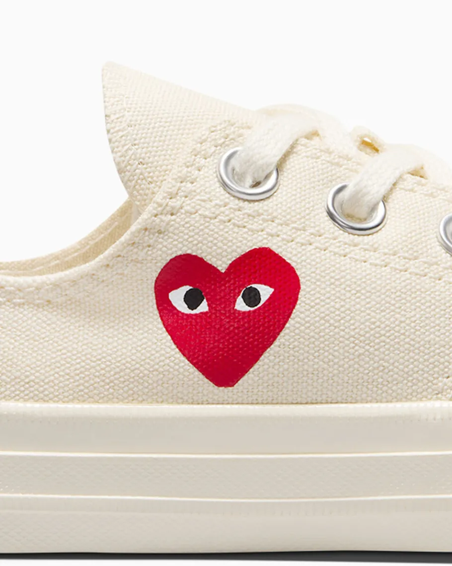 Converse PLAY Comme des Garçons Single Heart Chuck 70*Niños Niños Pequeños (4-8 Años) | Niño