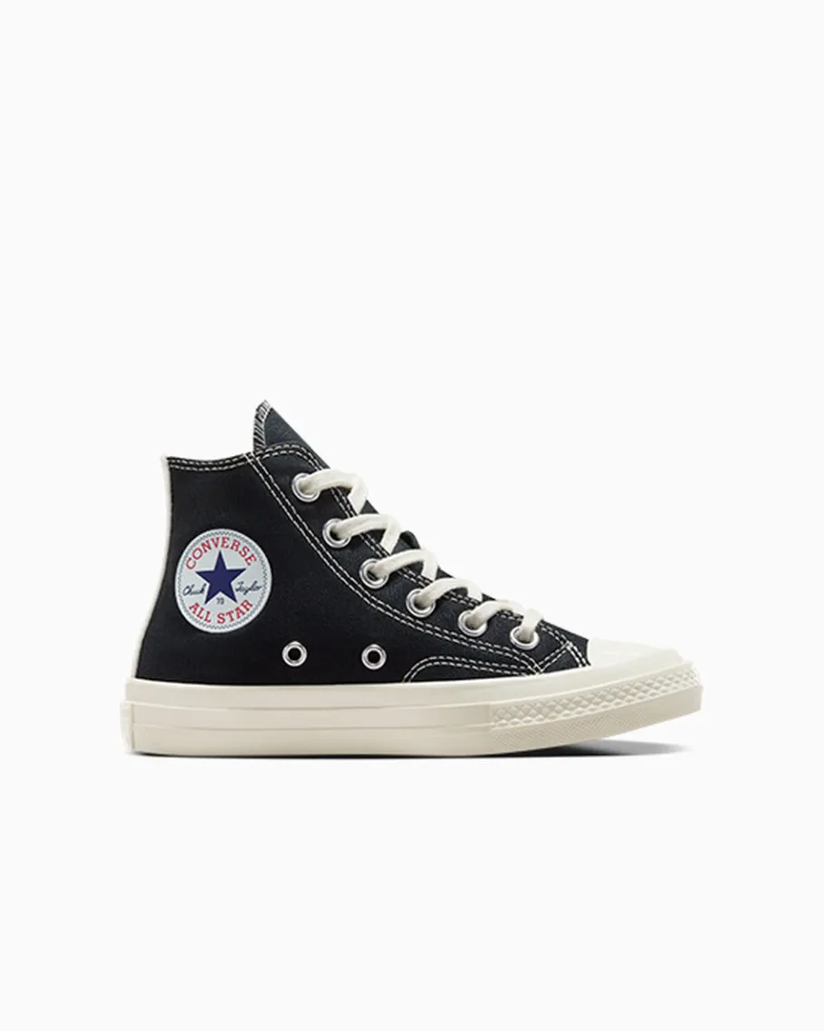 Converse PLAY Comme des Garçons Single Heart Chuck 70*Niños Niña | Niños Pequeños (4-8 Años)