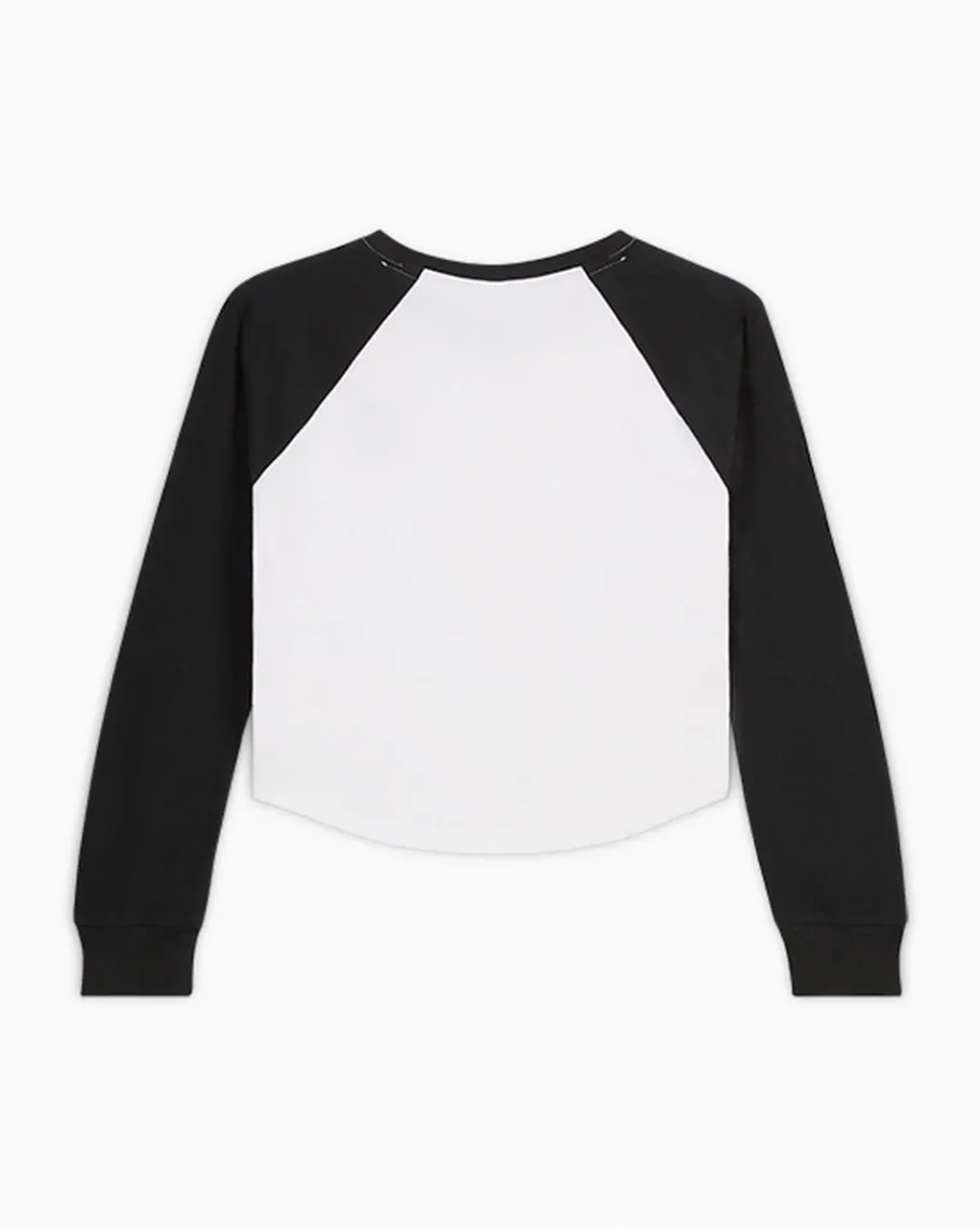 Converse Raglan Long-Sleeve Top*Mujer Chaquetas Y Sudaderas
