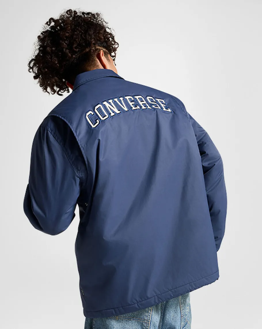Converse Retro Coaches Jacket*Hombre Partes De Arriba Y Camisetas | Chaquetas Y Sudaderas