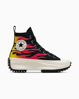 Converse Run Star Hike Platform Flames*Mujer Corte Alto | Plataformas