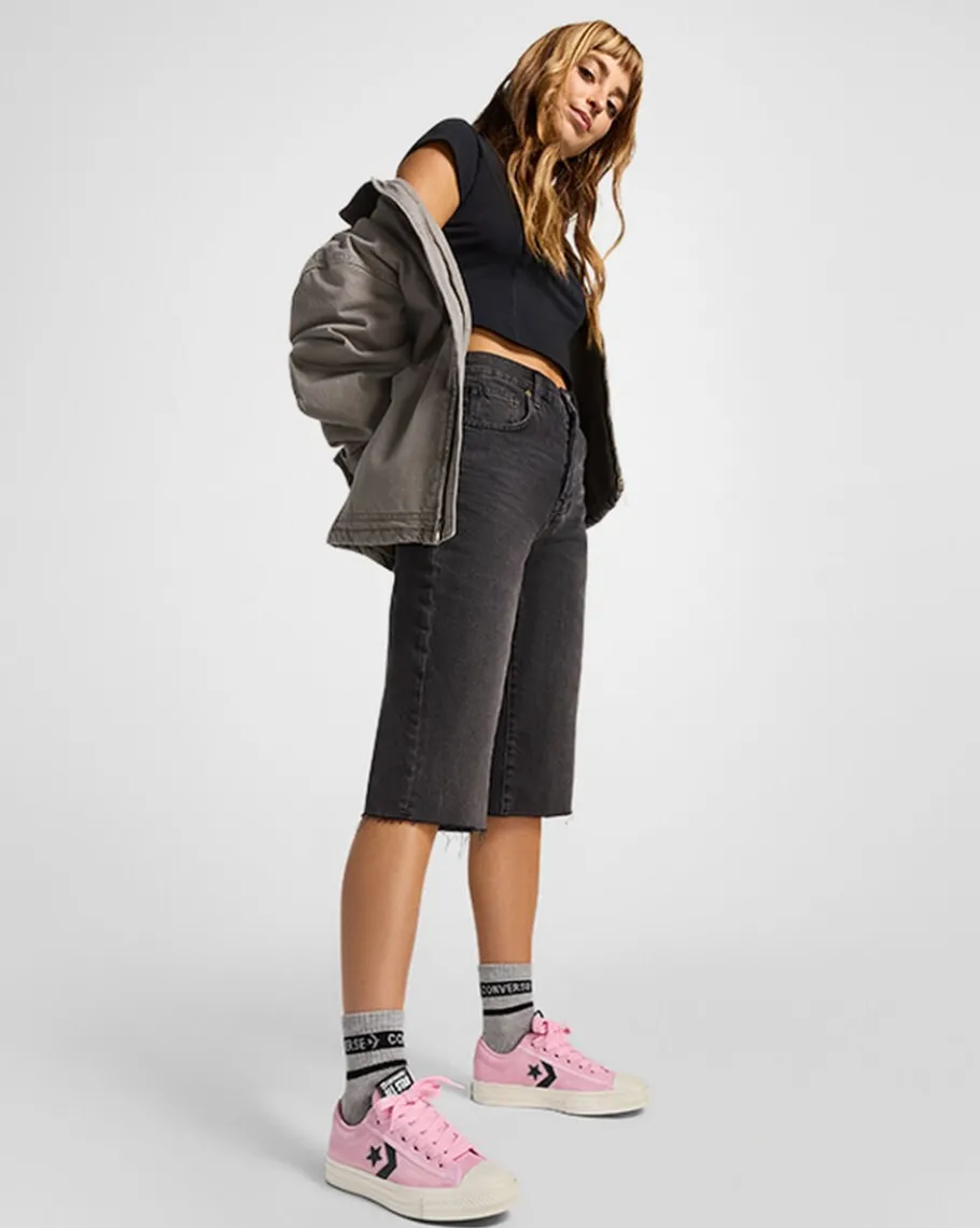 Converse Star Player 76 Black & Pink*Mujer Corte Bajo | Corte Bajo
