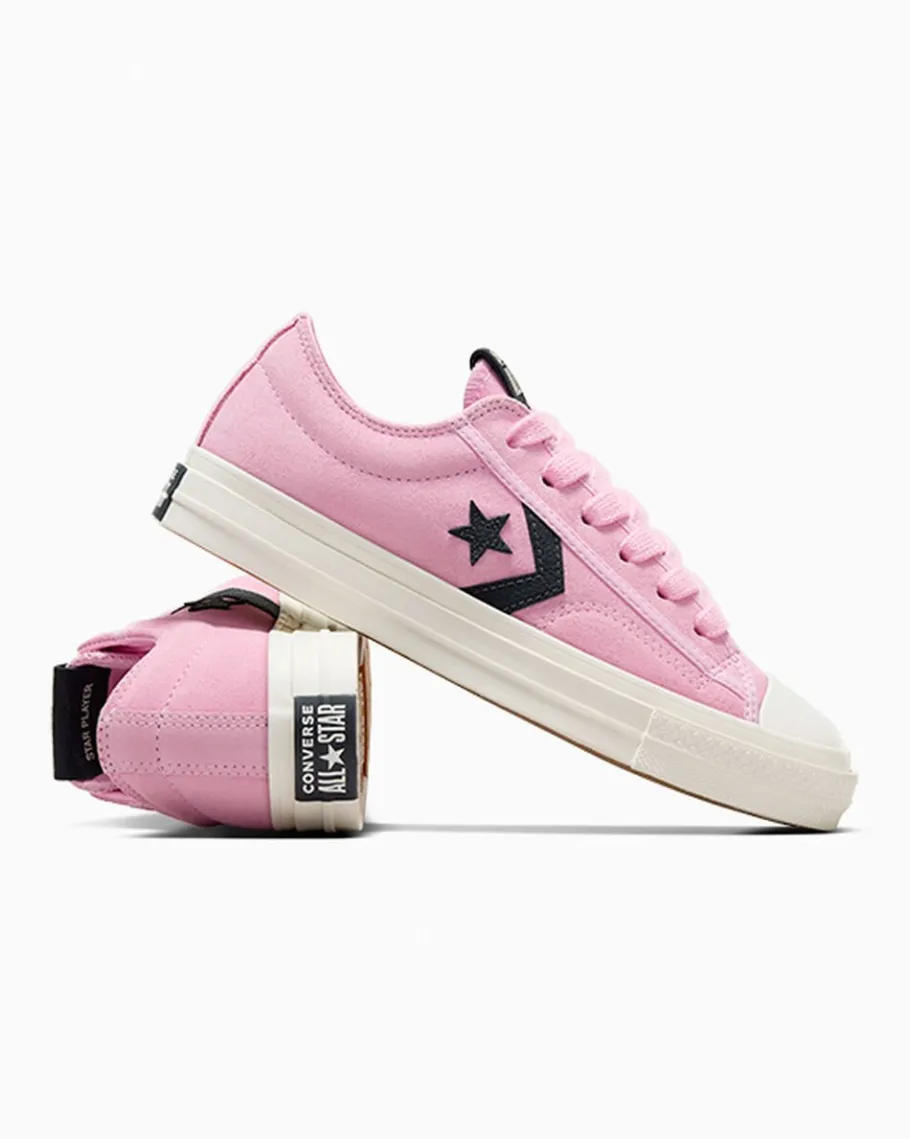 Converse Star Player 76 Black & Pink*Mujer Corte Bajo | Corte Bajo