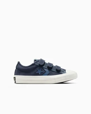 Converse Star Player 76 Suede & Leather Easy-On*Niños Niños Pequeños (4-8 Años) | Corte Bajo