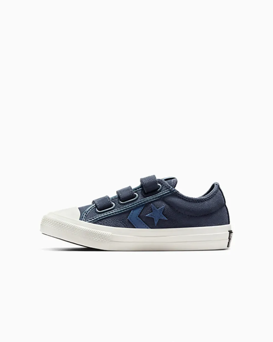 Converse Star Player 76 Suede & Leather Easy-On*Niños Niños Pequeños (4-8 Años) | Corte Bajo