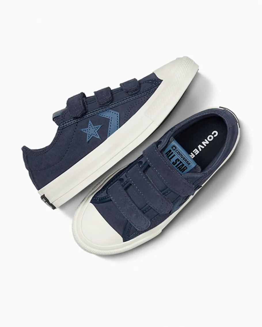 Converse Star Player 76 Suede & Leather Easy-On*Niños Niños Pequeños (4-8 Años) | Corte Bajo