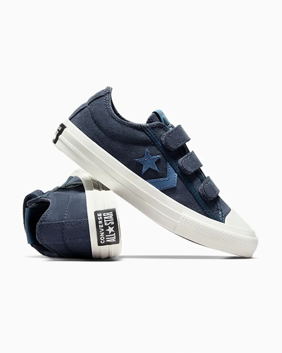 Converse Star Player 76 Suede & Leather Easy-On*Niños Niños Pequeños (4-8 Años) | Corte Bajo