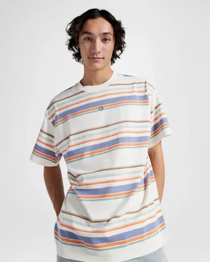 Converse Striped Loose-Fit T-Shirt*Hombre Partes De Arriba Y Camisetas