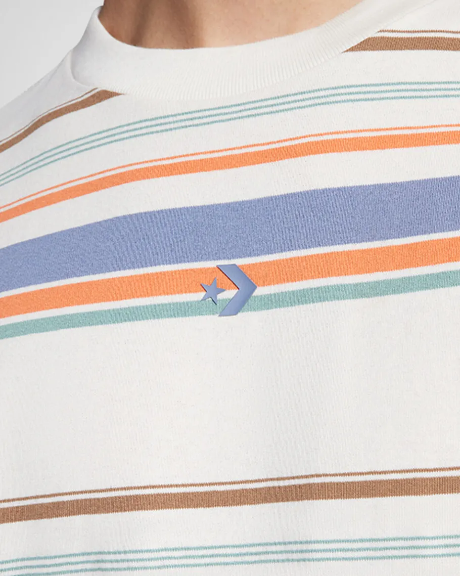 Converse Striped Loose-Fit T-Shirt*Hombre Partes De Arriba Y Camisetas