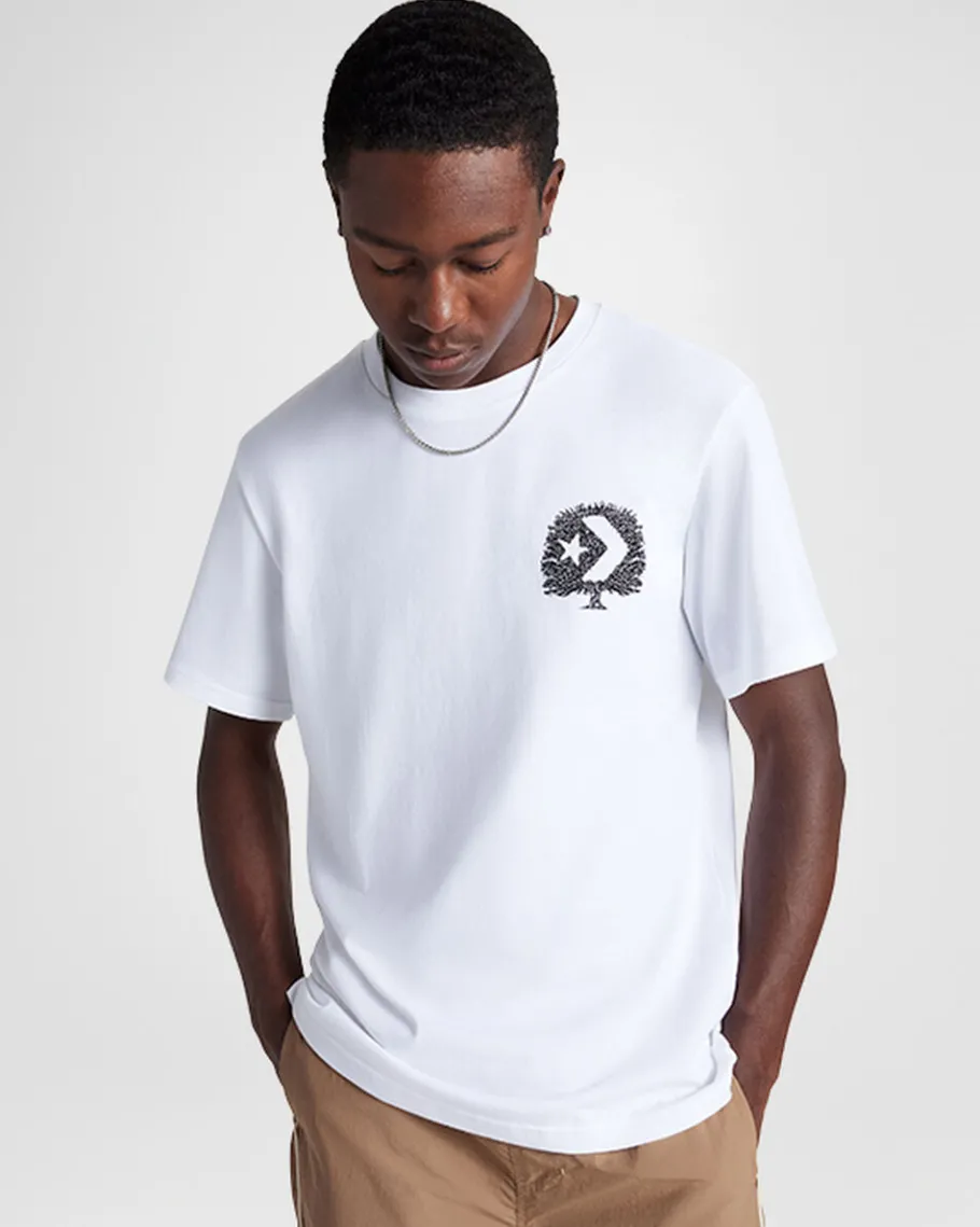 Converse Tree T-Shirt*Hombre Partes De Arriba Y Camisetas